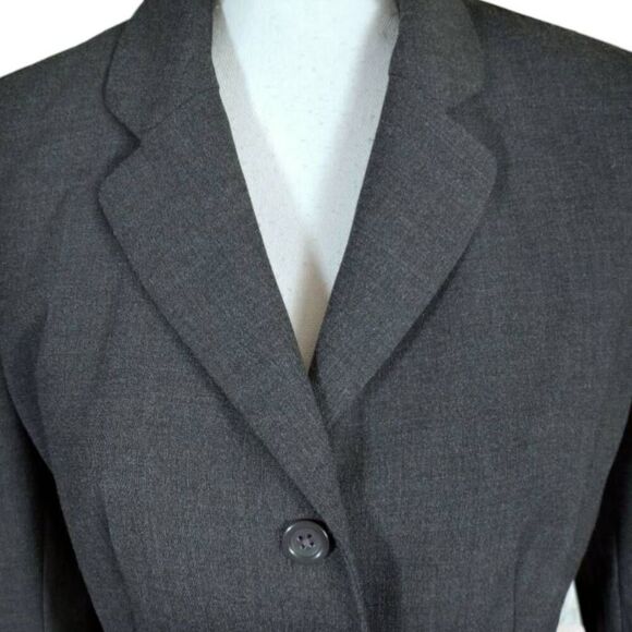 BODY BY VICTORIA CHARCOAL BLAZER SZ.S/M EUC. - Picture 2 of 6